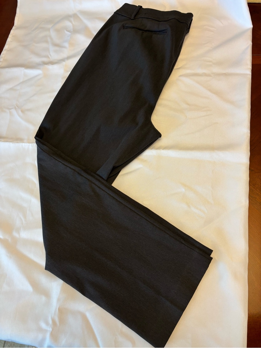 Lane Bryant Black Stretch Trousers size 18 short
